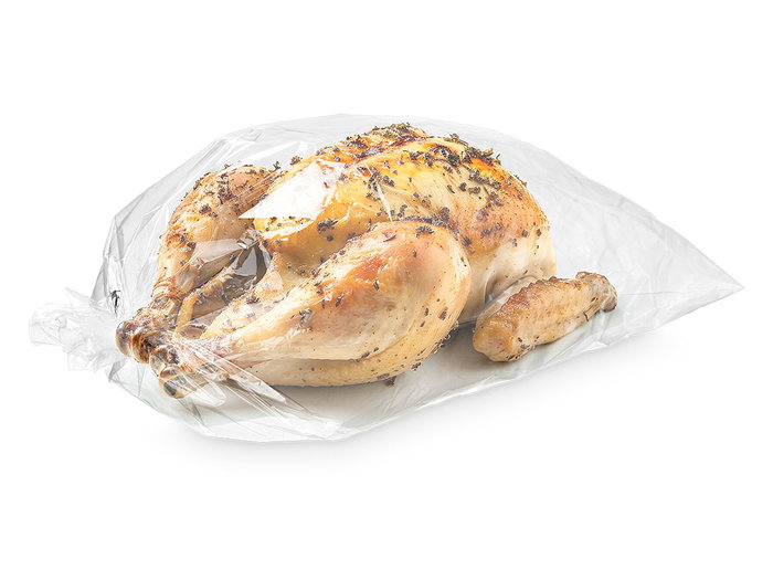 Kinvara Set 24 Bolsas Horno Microondas Plástico Transparente 22.5 x 15 cm (Set de 48)