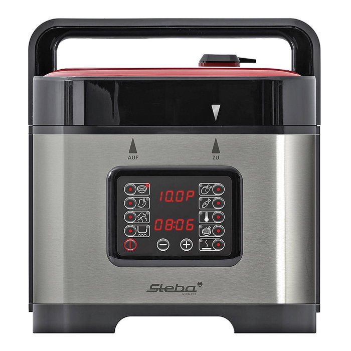 Steba DD 1 ECO Olla a presión de vapor, 5 l, Negro / Plata Steba DD 1 ECO Olla a presión de vapor, 5 l, Negro / Plata