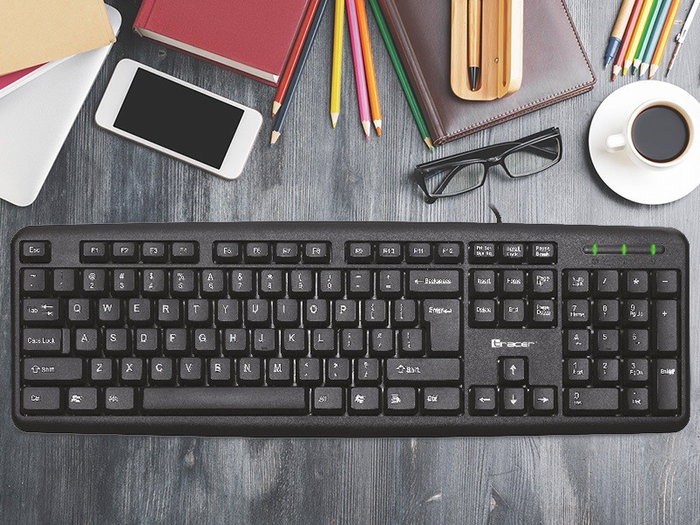 Tracer Maverick Teclado de Membrana USB Negro Full-size Tracer Maverick Teclado de Membrana USB Negro Full-size
