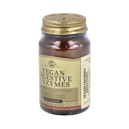 SOLGAR Enzimas Digestivas Veganas 50 Comp. Mast. para la Digestión