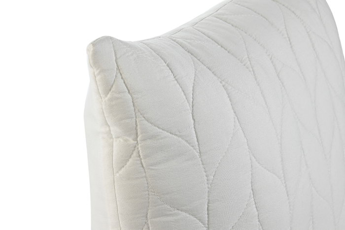 DKD Home Decor Cojín Poliéster Blanco Roto 45x45 cm DKD Home Decor Cojín Poliéster Blanco Roto 45x45 cm