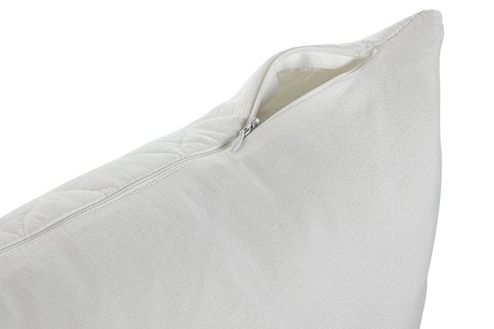 DKD Home Decor Cojín Poliéster Blanco Roto 45x45 cm DKD Home Decor Cojín Poliéster Blanco Roto 45x45 cm