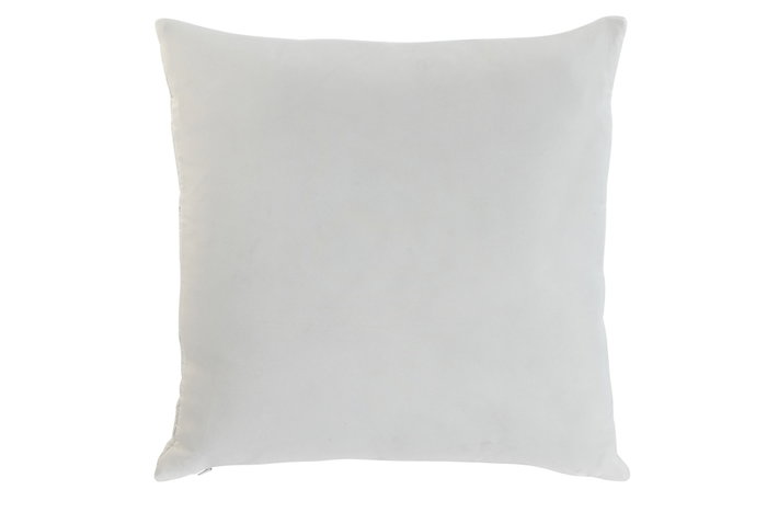 DKD Home Decor Cojín Poliéster Blanco Roto 45x45 cm DKD Home Decor Cojín Poliéster Blanco Roto 45x45 cm