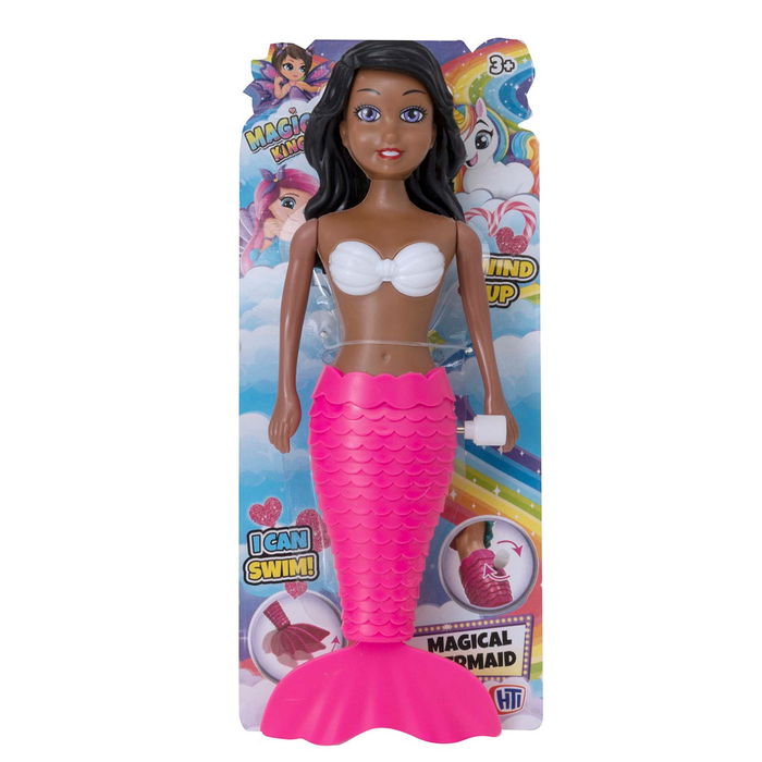 HTI Muñecas Sirenas Wind Up Exp. 12 Unidades +3 Años