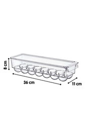Hermia CLRYMR-2 Set de 2 Hueveras de Plástico Transparente
