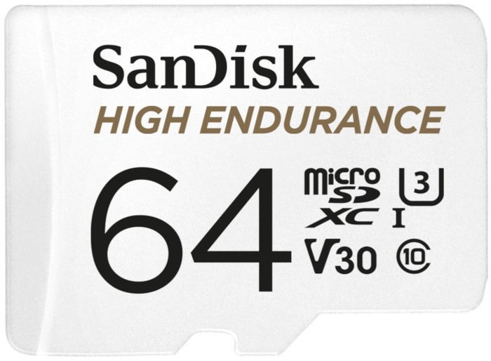 SanDisk High Endurance 64 GB MicroSDXC SanDisk High Endurance 64 GB MicroSDXC