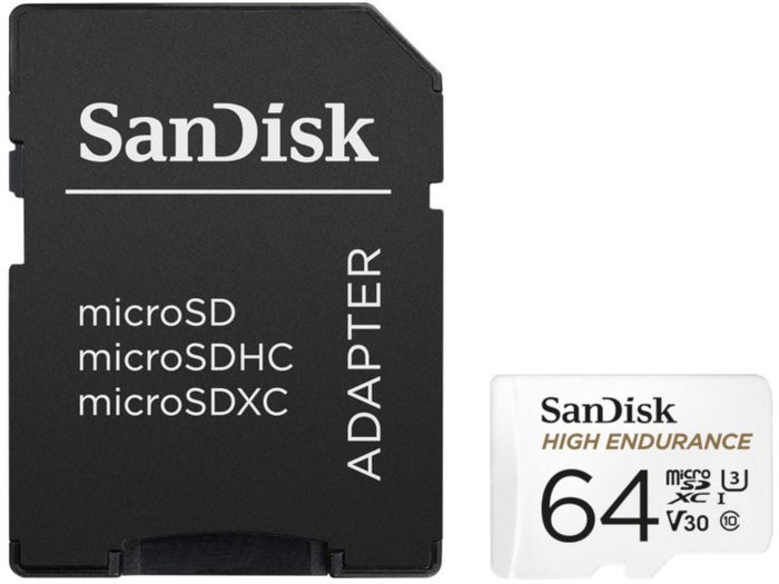 SanDisk High Endurance 64 GB MicroSDXC SanDisk High Endurance 64 GB MicroSDXC