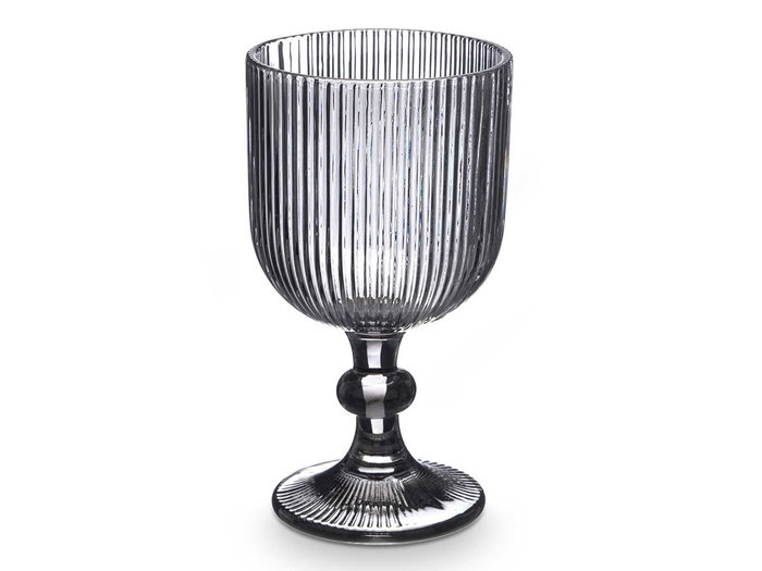 Vivalto Copa Gris Rayas 370 ml 8.7x16.3x8.7 cm (Set de 24) Vivalto Copa Gris Rayas 370 ml 8.7x16.3x8.7 cm (Set de 24)