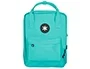 Antartik Mochila Cubo Menta 300x115x390 mm con Bolsillos Exteriores, Compartimento Portátil y Asas Metálicas, Adaptable a Carrito