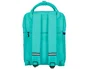 Antartik Mochila Cubo Menta 300x115x390 mm con Bolsillos Exteriores, Compartimento Portátil y Asas Metálicas, Adaptable a Carrito