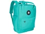 Antartik Mochila Cubo Menta 300x115x390 mm con Bolsillos Exteriores, Compartimento Portátil y Asas Metálicas, Adaptable a Carrito