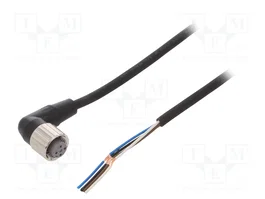 OMRON XS2F-M12PUR4A10M Cable para sensores M12 hembra angular 10m