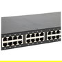 Level One Switch FGP-2601W150, 24x FE + 2x GE, 24x PoE, 150W, Montaje en Rack