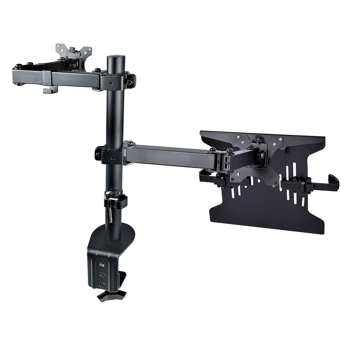 StarTech Brazo Soporte Ajustable para Monitor con Bandeja VESA y Portátil