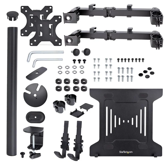 StarTech Brazo Soporte Ajustable para Monitor con Bandeja VESA y Portátil