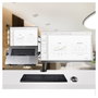 StarTech.com Brazo Soporte Ajustable para Monitor y Portátil con Bandeja VESA, Negro