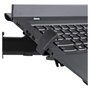StarTech.com Brazo Soporte Ajustable para Monitor y Portátil con Bandeja VESA, Negro