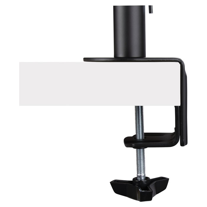 StarTech.com Brazo Soporte Ajustable para Monitor y Portátil con Bandeja VESA, Negro