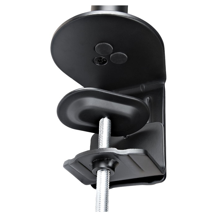 StarTech.com Brazo Soporte Ajustable para Monitor y Portátil con Bandeja VESA, Negro