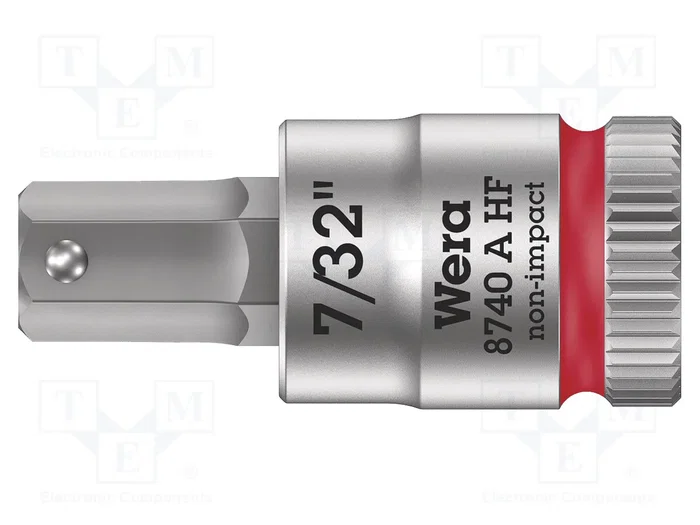 WERA Vaso Allen-bit Hex-Plus de 7/32 pulg. con encastre de 1/4 pulg. WERA Vaso Allen-bit Hex-Plus de 7/32 pulg. con encastre de 1/4 pulg.