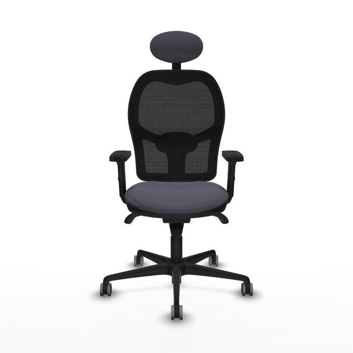 PIQUERAS Y CRESPO Silla de oficina Jorquera Gris oscuro y Negro PIQUERAS Y CRESPO Silla de oficina Jorquera Gris oscuro y Negro