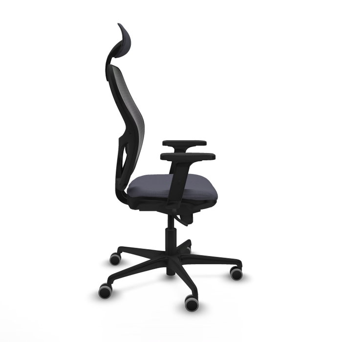 PIQUERAS Y CRESPO Silla de oficina Jorquera Gris oscuro y Negro PIQUERAS Y CRESPO Silla de oficina Jorquera Gris oscuro y Negro