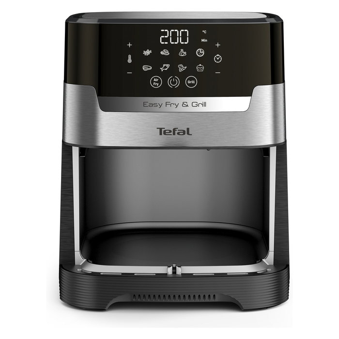 Tefal Easy Fry & Grill EY505D - Freidora de aire caliente sin aceite, 4.2 L, 1550W, 8 programas, función grill, temporizador 60 min Tefal Easy Fry & Grill EY505D - Freidora de aire caliente sin aceite, 4.2 L, 1550W, 8 programas, función grill, temporizador 60 min