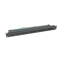 EFB Elektronik Patch Panel 25 x RJ45 8/4 1HE ISDN Cat. 3 RAL9005