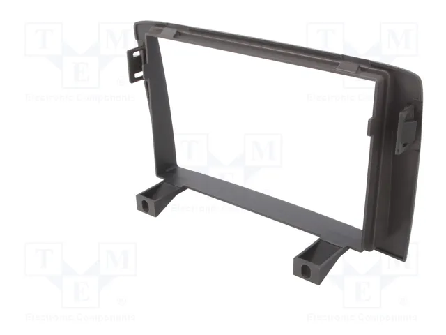 PER.PIC. Bastidor de montaje de radio 2 DIN gris para Fiat e Lancia