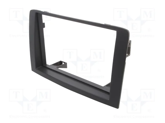 PER.PIC. Bastidor de montaje de radio 2 DIN gris para Fiat e Lancia