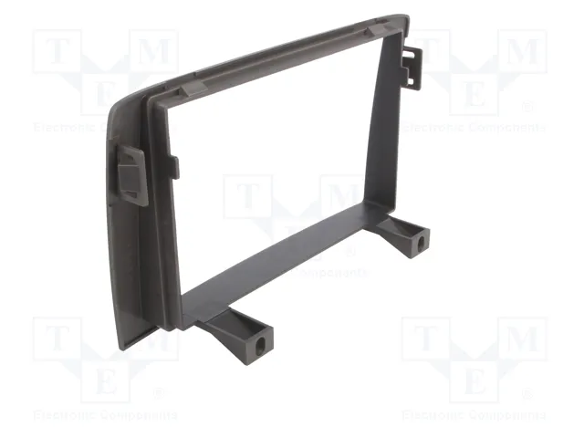 PER.PIC. Bastidor de montaje de radio 2 DIN gris para Fiat e Lancia