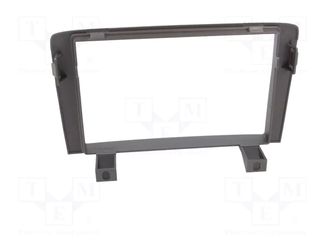 PER.PIC. Bastidor de montaje de radio 2 DIN gris para Fiat e Lancia