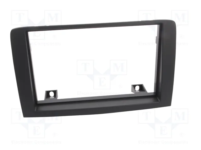 PER.PIC. Bastidor de montaje de radio 2 DIN gris para Fiat e Lancia