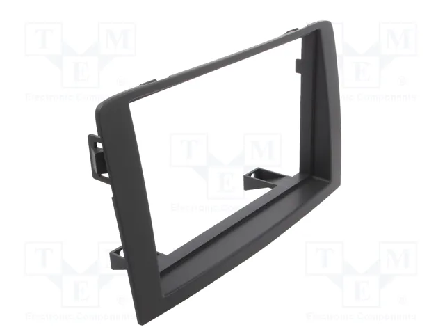 PER.PIC. Bastidor de montaje de radio 2 DIN gris para Fiat e Lancia