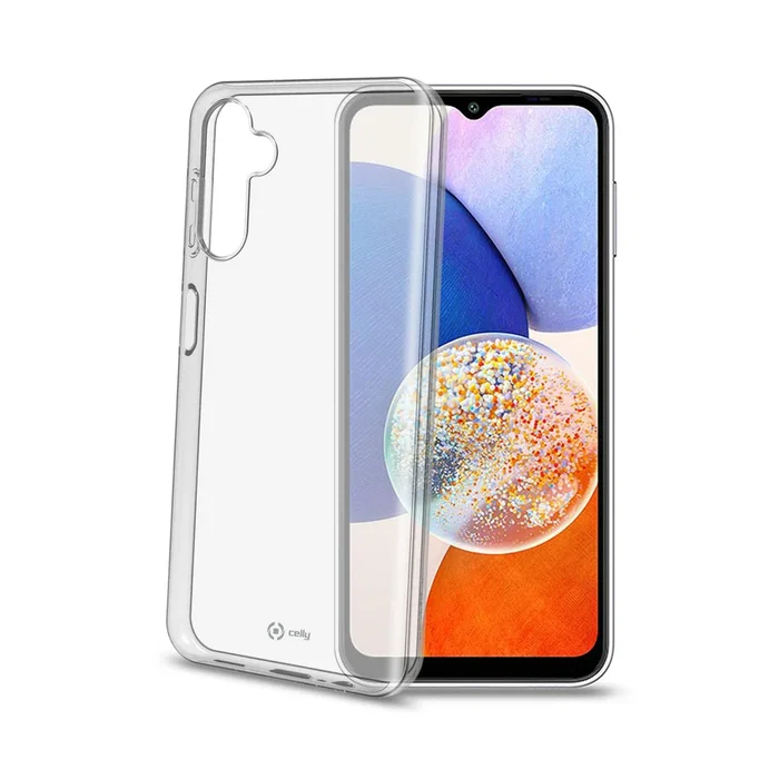 Celly Funda Gel Skin Transparente para Samsung Galaxy A14 5G 6.6 Pulgadas (16.8 cm)