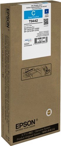 Epson Cartucho de Tinta T9442 Cian para Serie WorkForce Pro WF-C5xxx