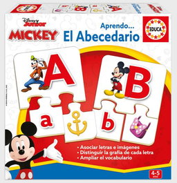 EDUCA BORRAS EL ABECEDARIO MICKEY AND FRIENDS