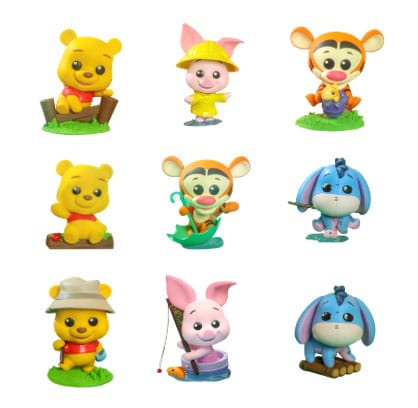 YuMe Toys Disney Figuras mini Cosbi Winnie-the-Pooh 8 cm Cajas Sorpresa Expositor (8) YuMe Toys Disney Figuras mini Cosbi Winnie-the-Pooh 8 cm Cajas Sorpresa Expositor (8)