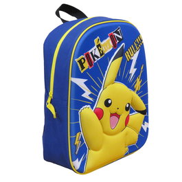 CYP BRANDS Mochila 3D Pikachu Pokemon 30cm