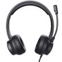 Trust Auriculares Ayda con Micrófono Jack 3.5 mm, Negros