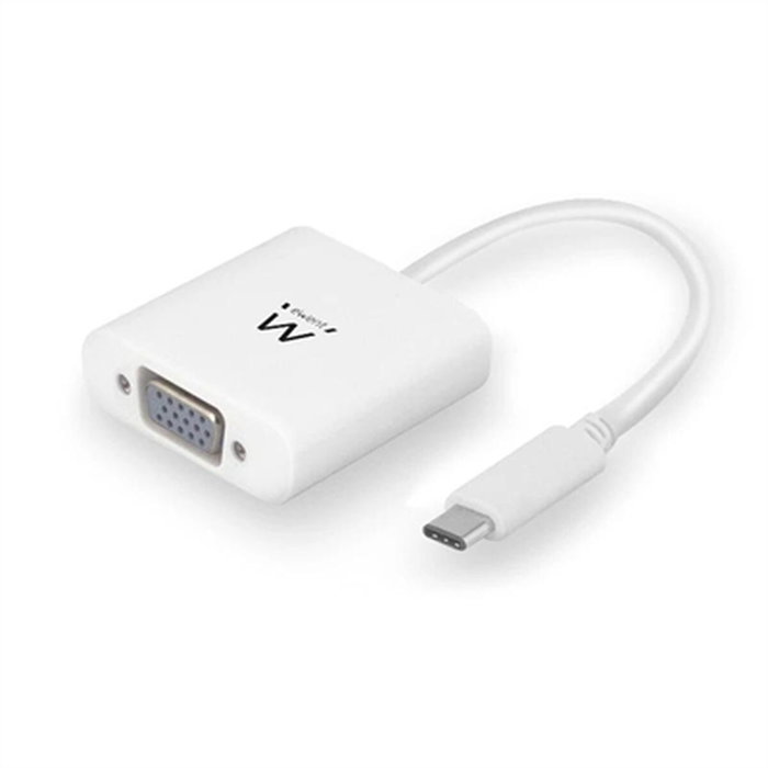 Ewent Cable adaptador USB Tipo C a VGA Full HD