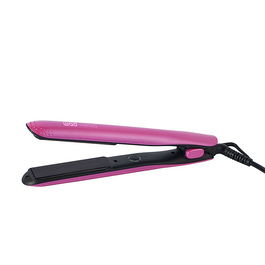 Wad Professional Beauty Plancha Mensa Rosa con Placas de Titanio y Temperatura Regulable 180-230ºC, Calentamiento Rápido