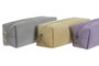 DKD Home Decor Estuche de Poliéster 18x6x6 Surtido de 3 Colores