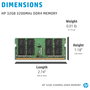 HP 32GB DDR4 3200MHz SO-DIMM Memoria RAM para Portátil 4S967AA#AC3