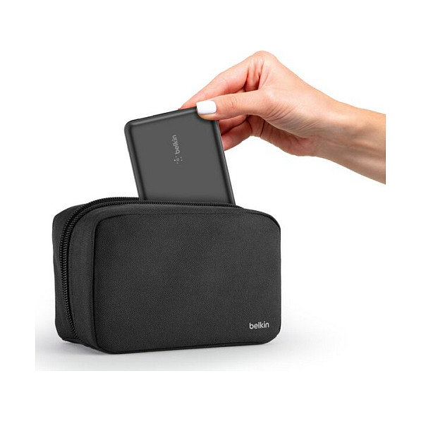 Belkin Powerbank BO042KQBK 20000mAh 2xUSB-A 1xUSB-C con cargador, cable USB-C y funda