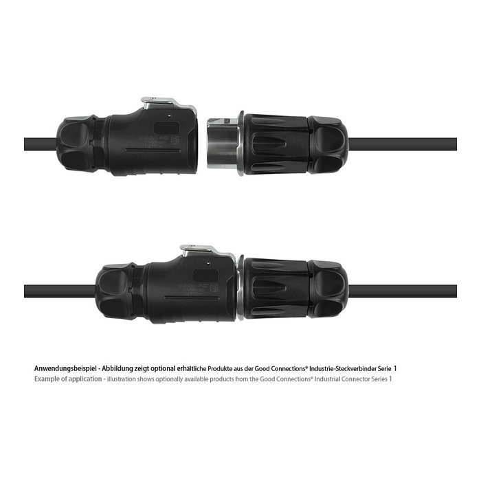 GoodConnections Toma de industria S1 - Power 4-Pin M20