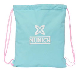 Bolsa Mochila con Cuerdas Munich Heaven Azul cielo 35 x 40 x 1 cm