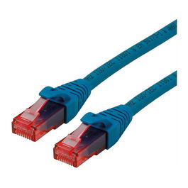 ROLINE Patchkabel Cat.6 UTP, LSOH, Azul, 1.5 m, Component Level, RJ-45 Macho a Macho, Referencia 21.15.2544