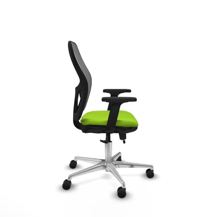 PIQUERAS Y CRESPO Silla de oficina Jorquera Sincro/Traslack Pistacho/Gris
