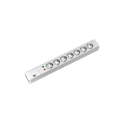 Bachmann Distribuidor de Energía 19 Pulgadas 1,5 HE 7xCEE7/3 y 1xSPD Blanco Bachmann Distribuidor de Energía 19 Pulgadas 1,5 HE 7xCEE7/3 y 1xSPD Blanco
